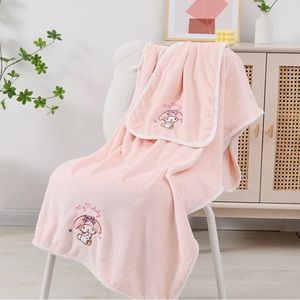 New My Melody 2 pc Quick Dry Towel Set - Pink Set